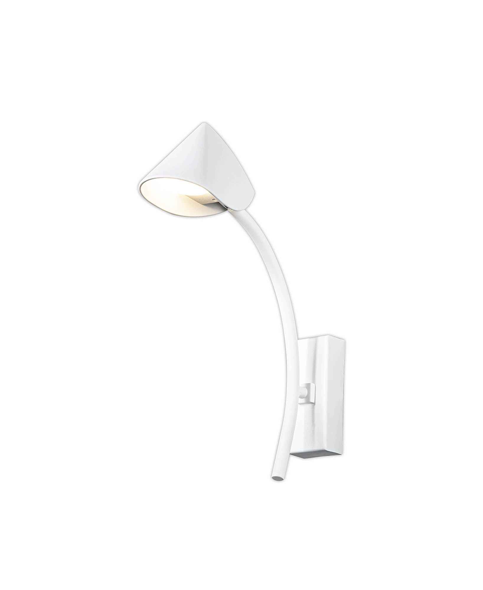 M7575  Capuccina Wall Lamp 1 Light 7W LED White
